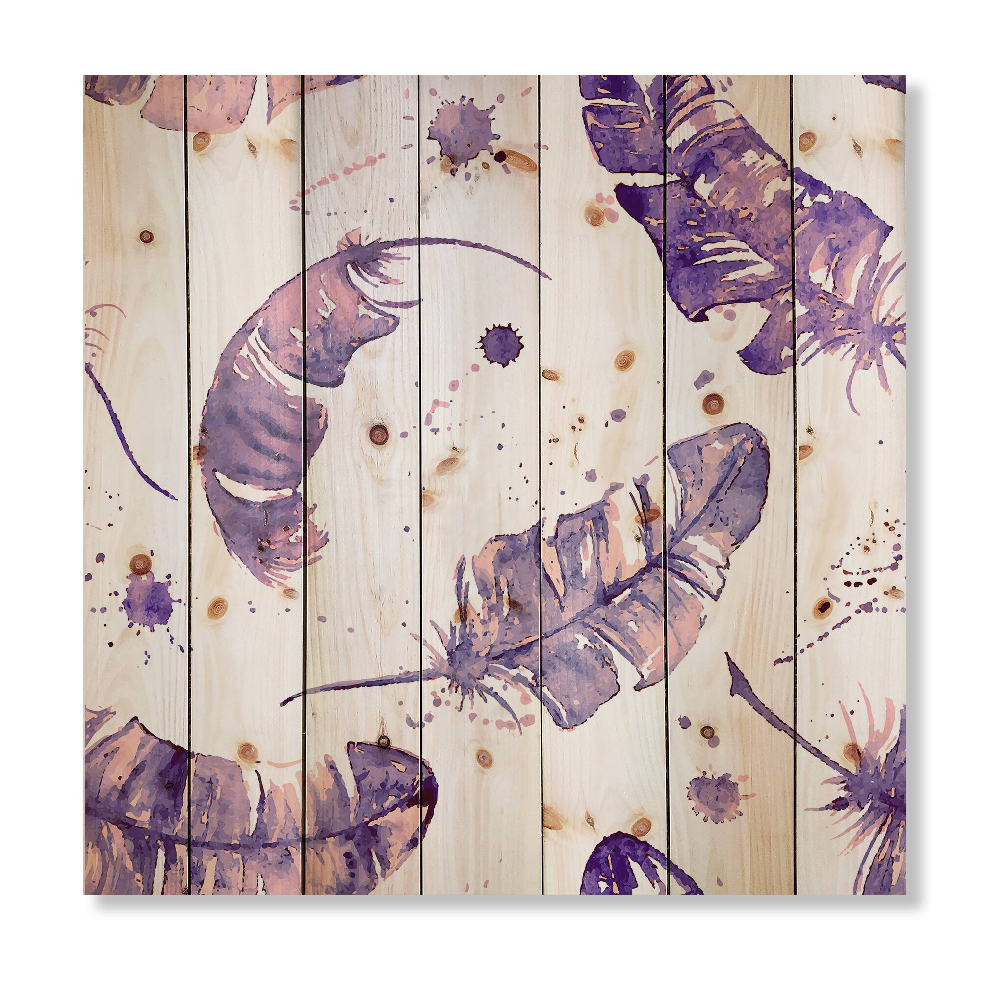 Designart - Ethnic Feathers